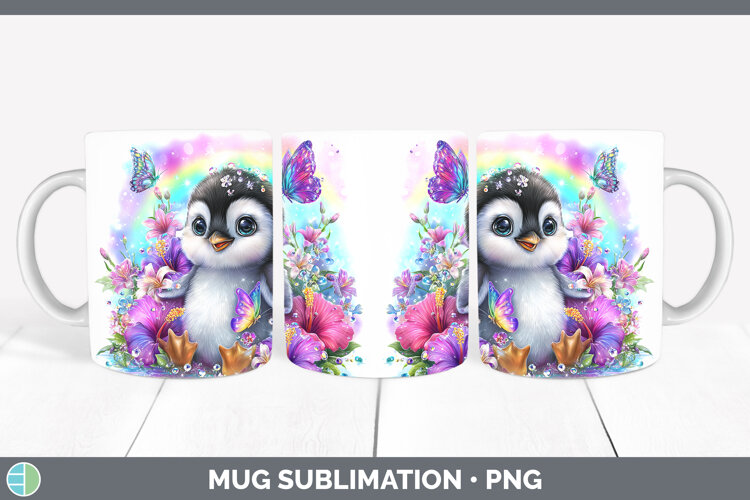 GorgeousBest Sellers 05 Rainbow Summer Mug Wrap design.