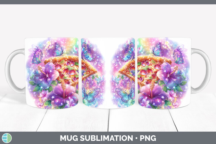 GorgeousBest Sellers 05 Rainbow Summer Mug Wrap design.
