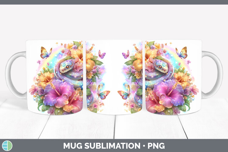 GorgeousBest Sellers 05 Rainbow Summer Mug Wrap design.