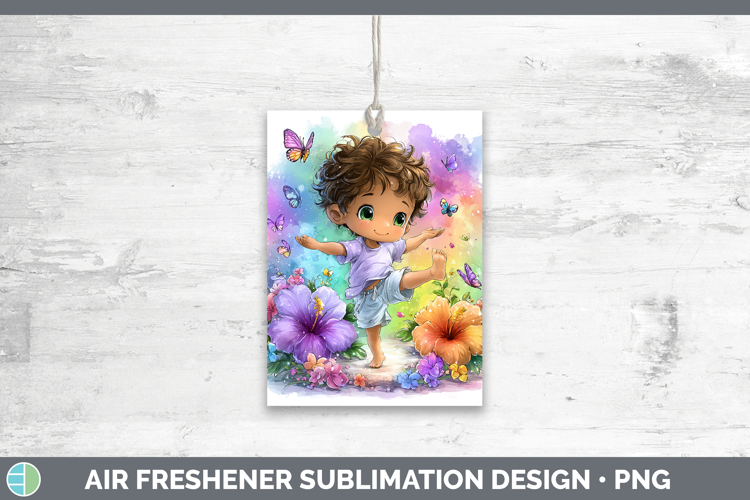 Boy Gymnast Air Freshener Best Sellers 06 Rainbow Summer Sub