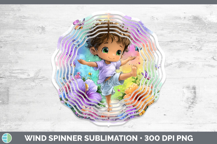 GorgeousBest Sellers 06 Rainbow Summer Wind Spinner design.
