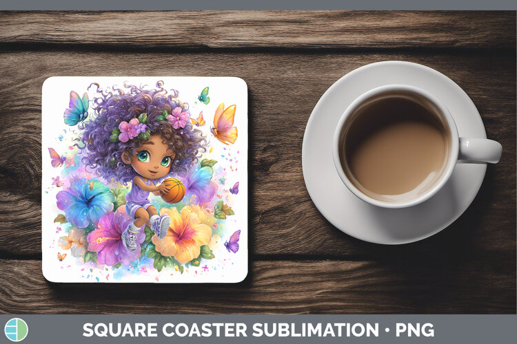 GorgeousBest Sellers 06 Rainbow Summer Square Coaster design.