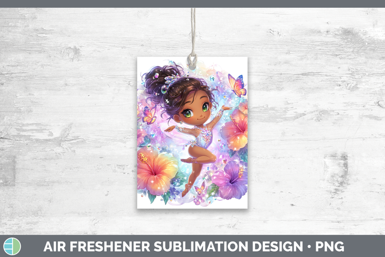 Gymnast Air Freshener Best Sellers 06 Rainbow Summer Sublima