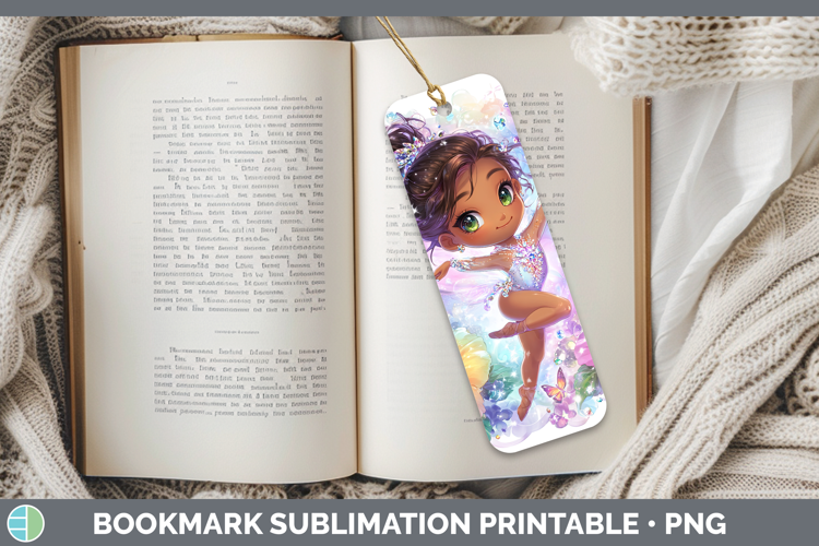 Gymnast Bookmark Best Sellers 06 Rainbow Summer Sublimation