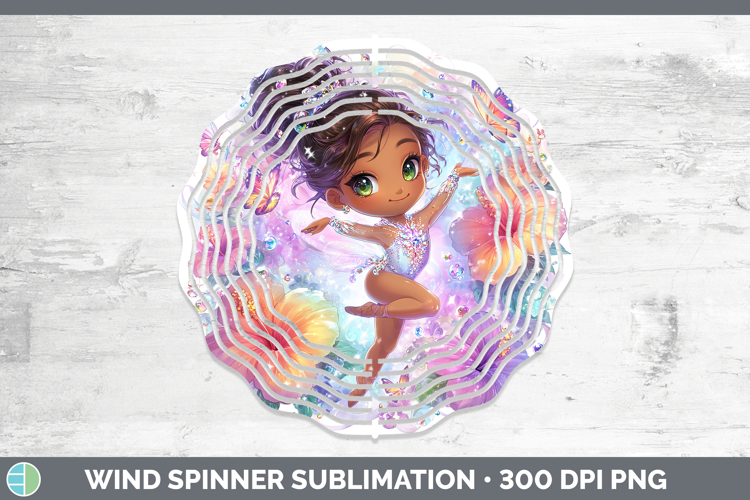 Gymnast Wind Spinner Best Sellers 06 Rainbow Summer Sublimat