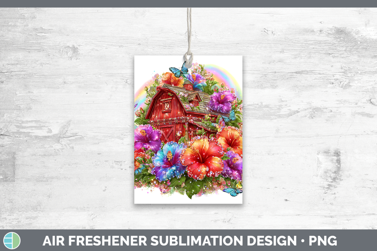 Barn Air Freshener Best Sellers 08 Rainbow Summer Sublimatio