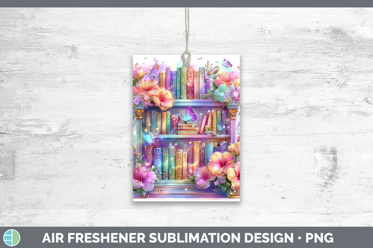 Bookshelf Air Freshener Best Sellers 08 Rainbow Summer Subli