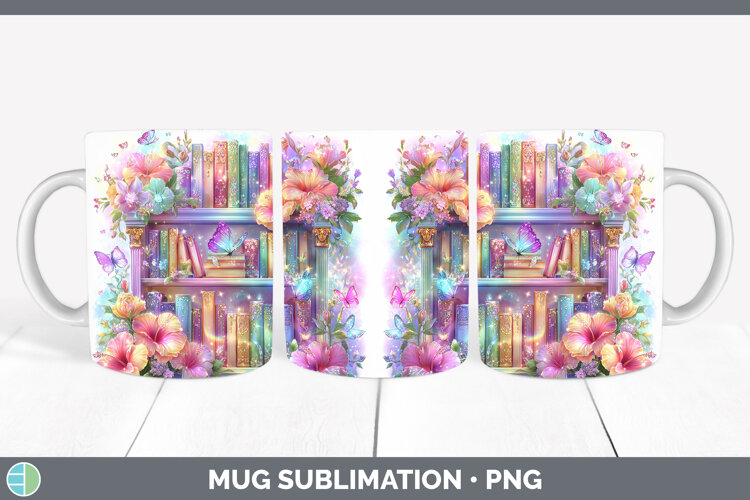 GorgeousBest Sellers 08 Rainbow Summer Mug Wrap design.
