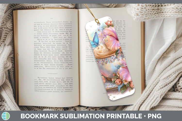 Coffee Cup Bookmark Best Sellers 08 Rainbow Summer Sublimati