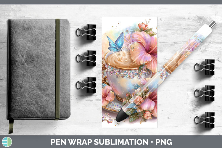 GorgeousBest Sellers 08 Rainbow Summer Pen Wrap design.
