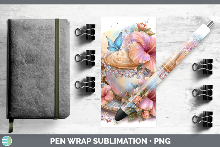 Coffee Cup Pen Wrap Best Sellers 08 Rainbow Summer Sublimati