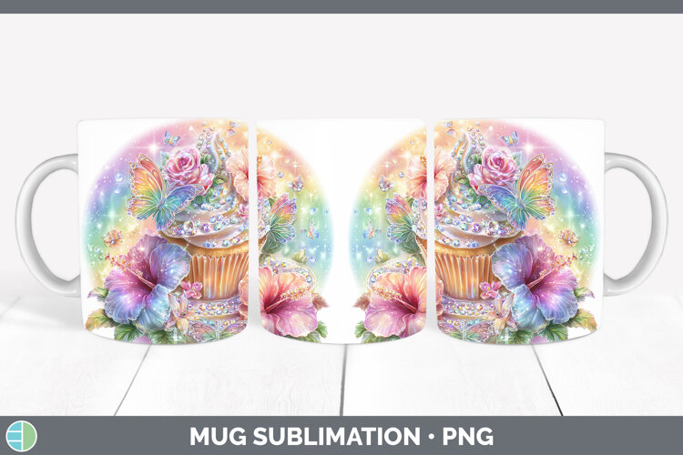 GorgeousBest Sellers 08 Rainbow Summer Mug Wrap design.