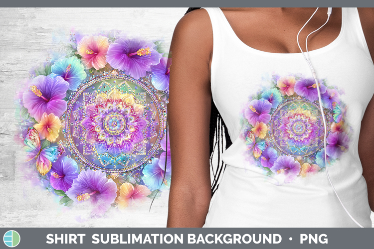 Mandala Shirt Best Sellers 08 Rainbow Summer Sublimation Bac