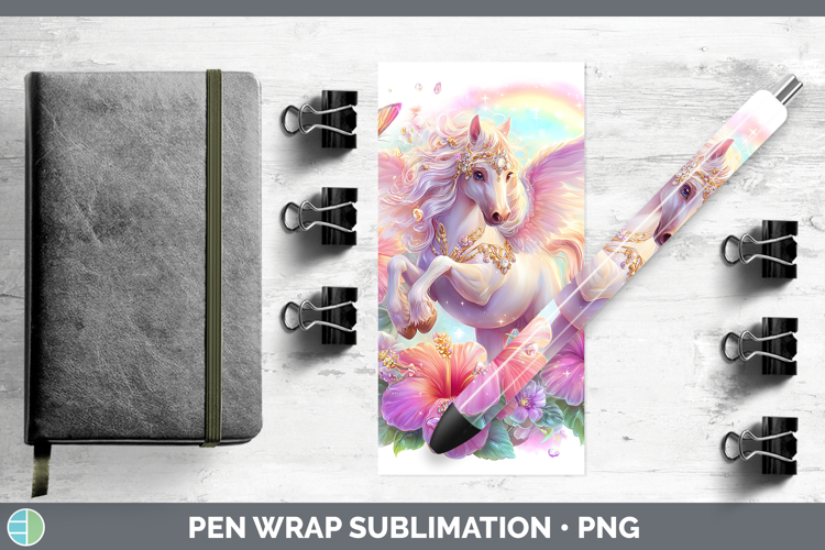 Pegasus Pen Wrap Best Sellers 08 Rainbow Summer Sublimation