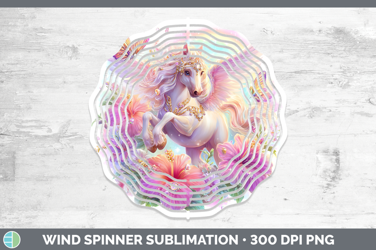 Pegasus Wind Spinner Best Sellers 08 Rainbow Summer Sublimat