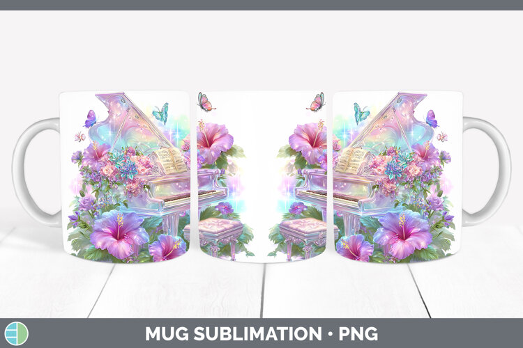 GorgeousBest Sellers 08 Rainbow Summer Mug Wrap design.