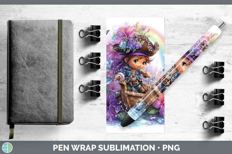 Pirate Pen Wrap Best Sellers 08 Rainbow Summer Sublimation P