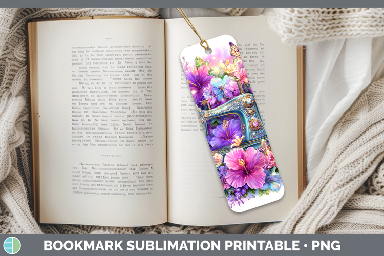 Sewing Machine Bookmark Best Sellers 08 Rainbow Summer Subli
