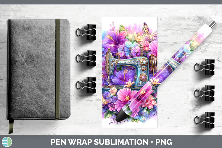 Sewing Machine Pen Wrap Best Sellers 08 Rainbow Summer Subli