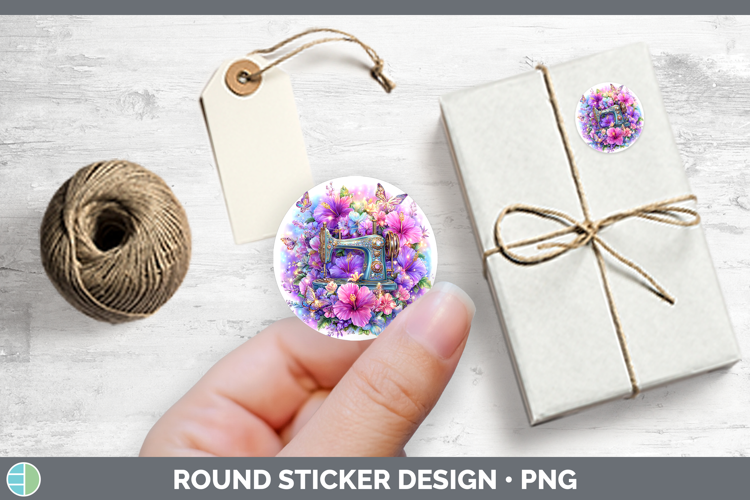 Best Sellers 08 Rainbow Summer Sewing Machine Stickers | Rou