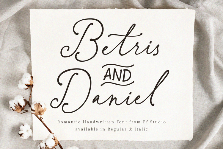 Cursief Lettertype Image 19