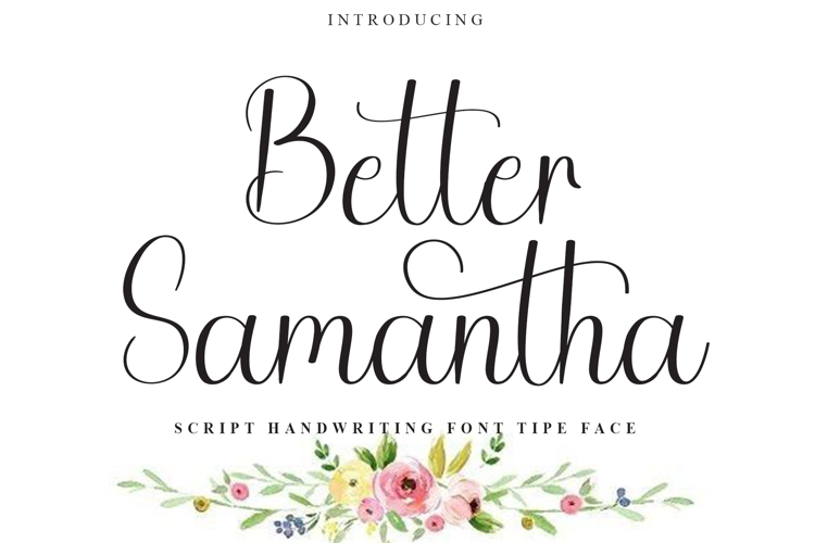 Samantha Font Image 24