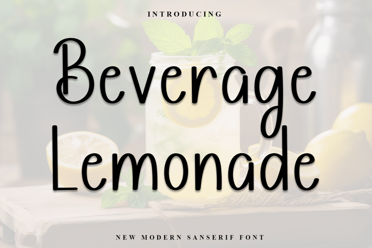 Beverage Lemonade