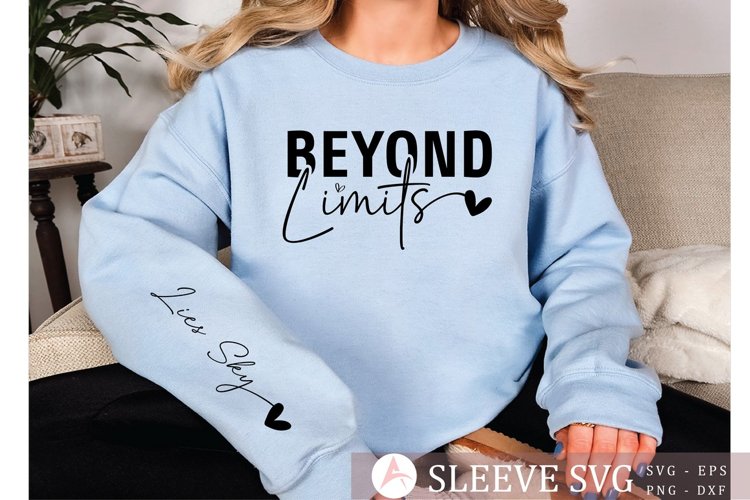 Beyond Limits Sleeve SVG Design