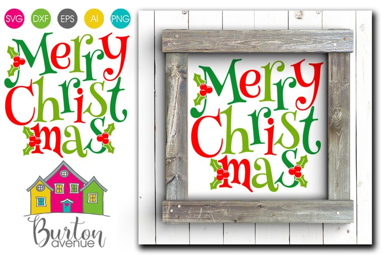 Merry Christmas Svg Image 13
