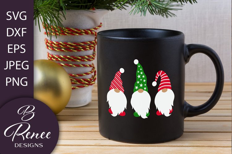 Christmas Gnomes SVG | Holiday Gnomes SVG example image 1