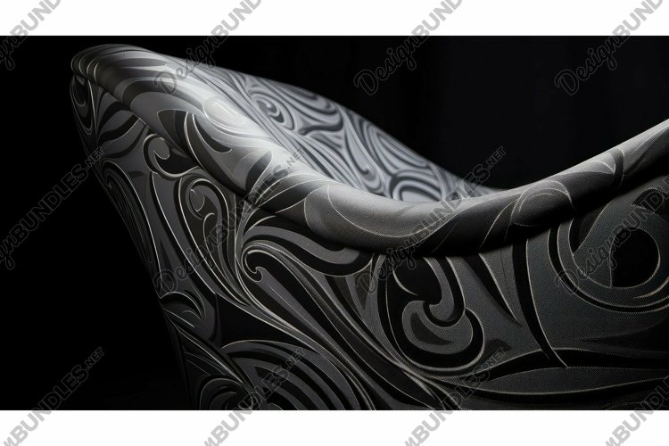 modern dark grey pattern example image 1