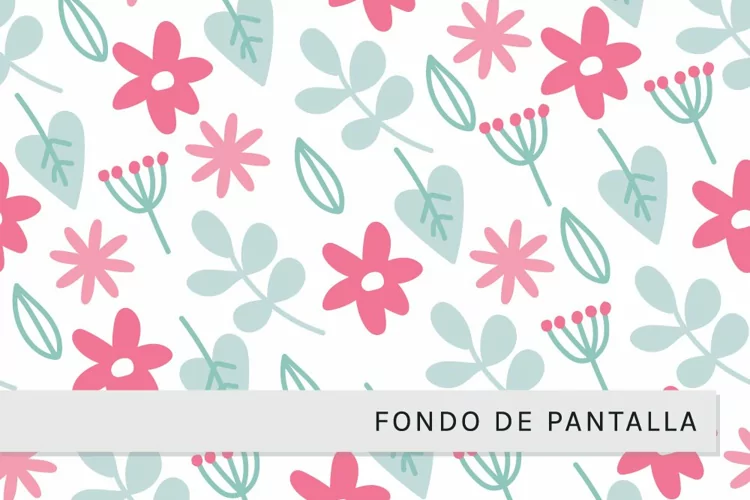Fondo de Pantalla Delicado de Flores