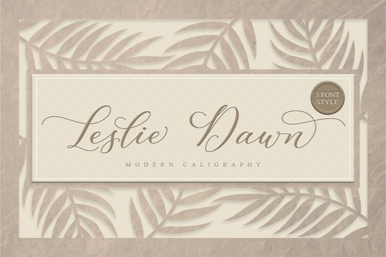 Leslie Dawn Script example image 1