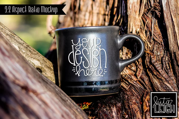 Camping Mug Mockup | Stylized Stock Photo