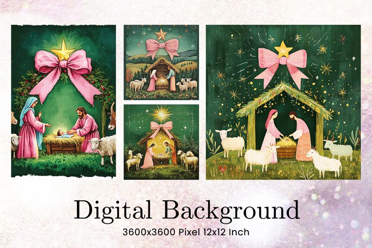 Nativity Scene Clipart Image 19