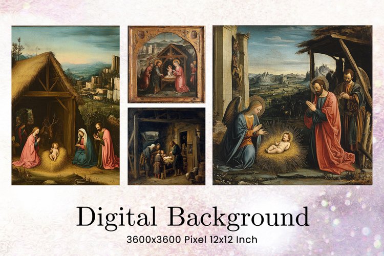 Nativity Scene Clipart Image 9