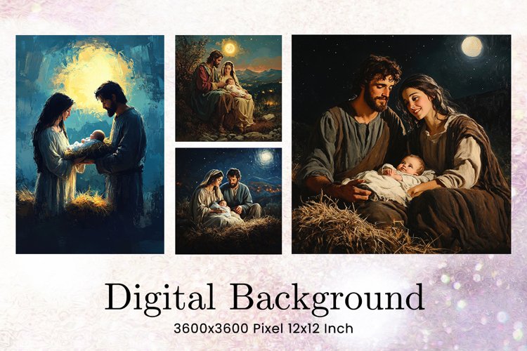 Nativity Scene Clipart Image 5
