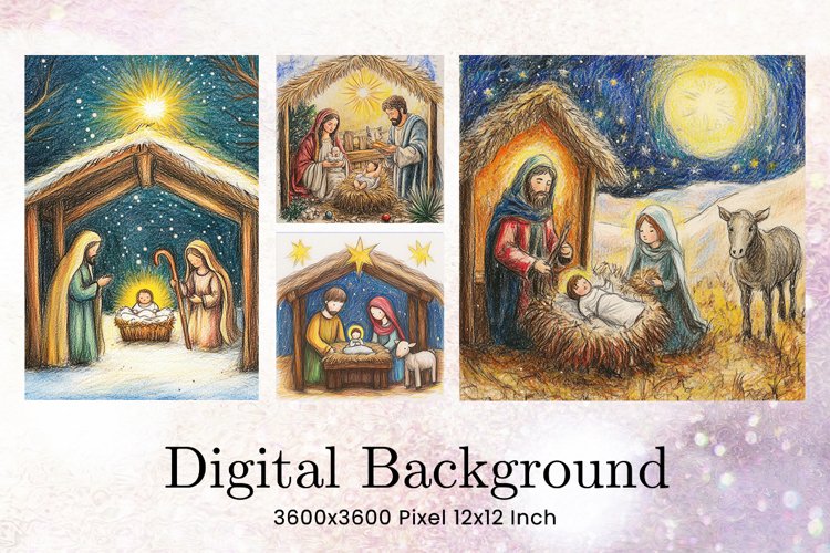 Nativity Scene Clipart