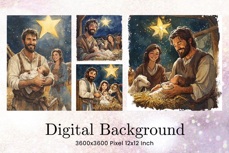 Nativity Scene Clipart Image 18