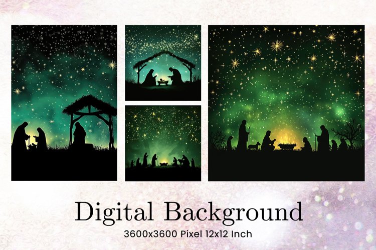 Nativity Scene Clipart Image 24
