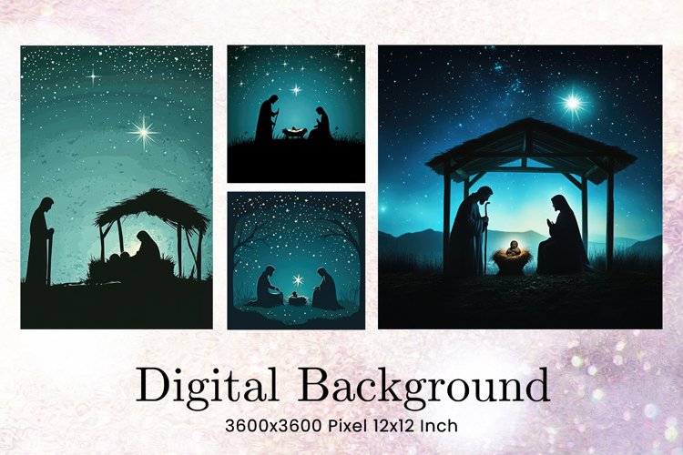 Nativity Scene Clipart Image 21