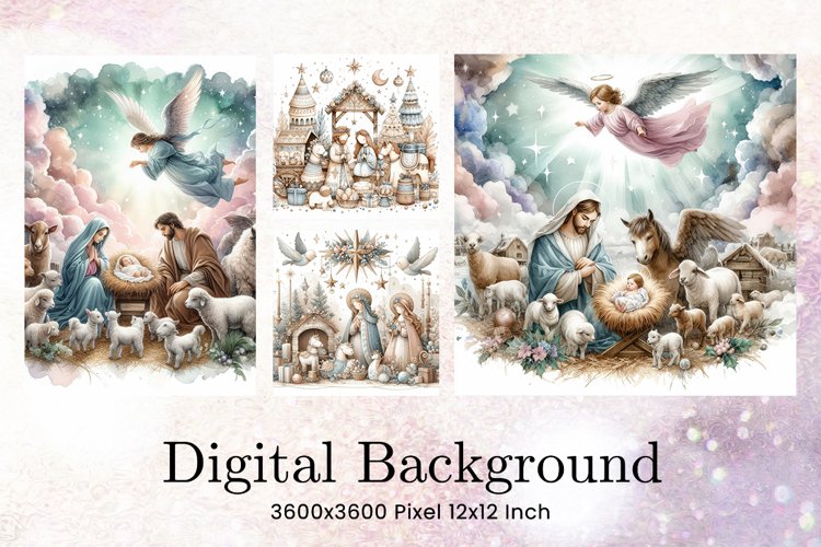 Nativity Scene Clipart Image 20