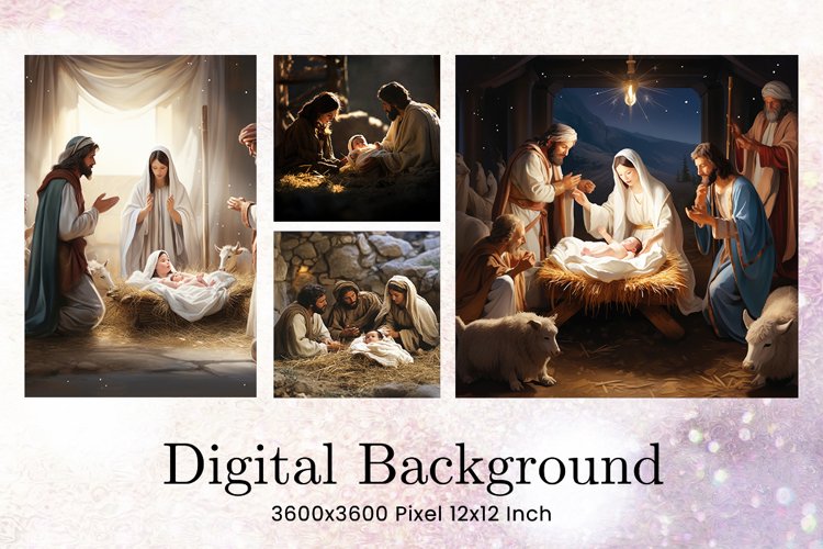 Nativity Scene Clipart Image 18