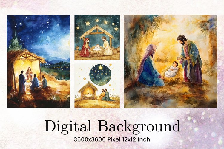 Nativity Scene Clipart Image 15