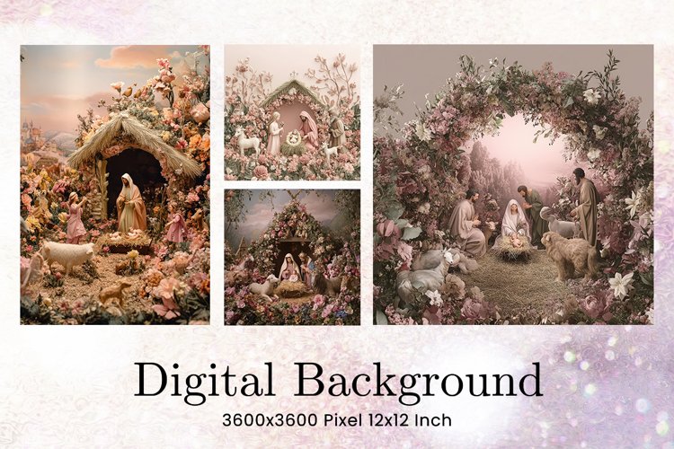 Nativity Scene Clipart Image 17