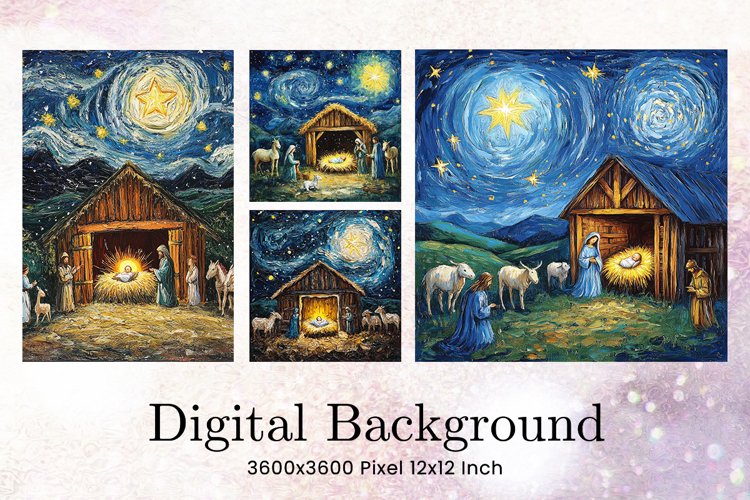 Nativity Scene Clipart Image 11