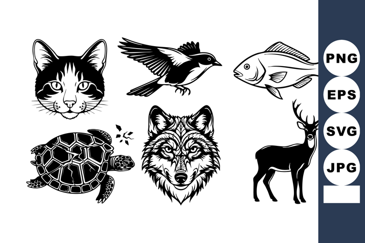 Cute Animal Clipart Image 4