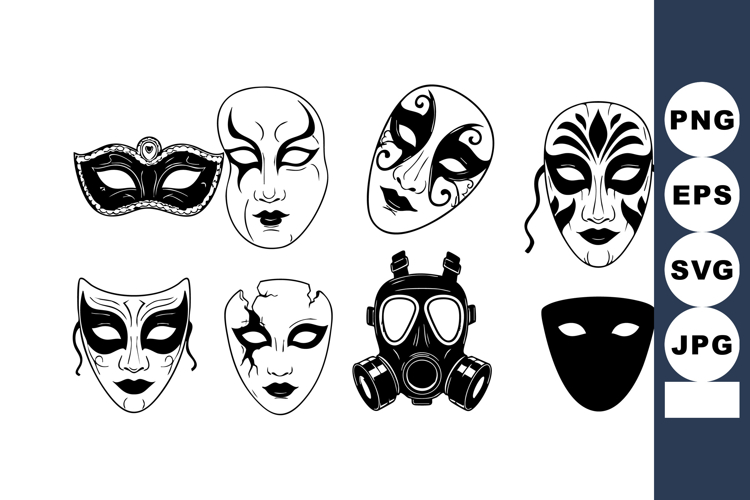 Face Mask Clipart Image 5