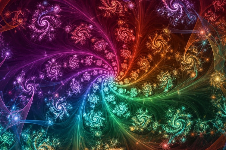 Abstract fractal artwork