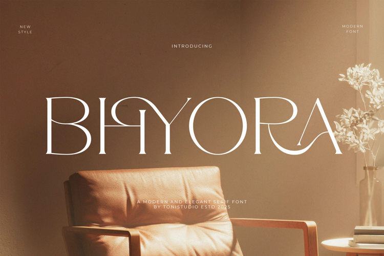 BHYORA | Modern Serif Font